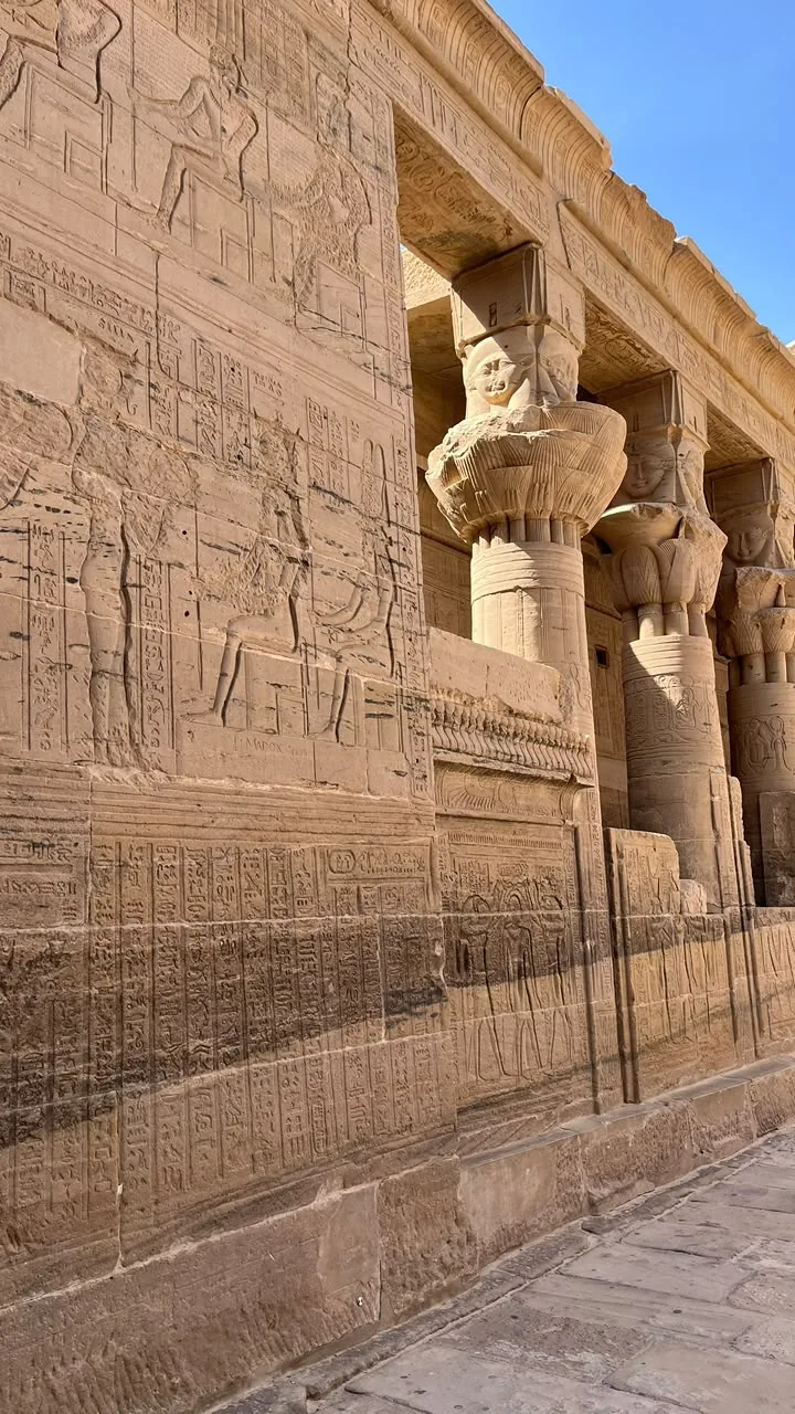 Relieves del templo de Philae